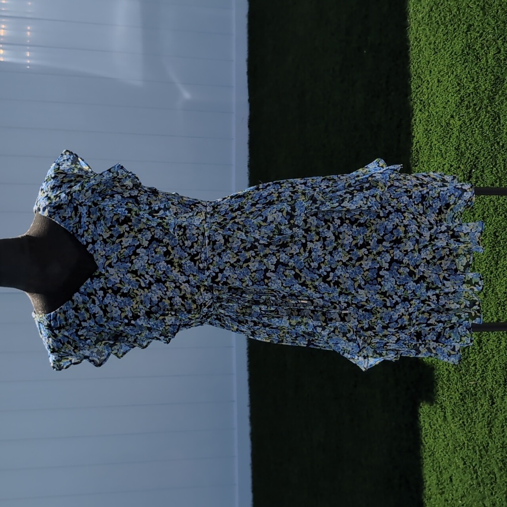 Floral Cocktail Dress sz 8